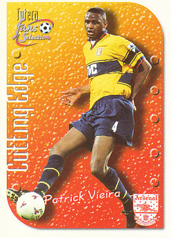 Patrick Vieira Arsenal 1999 Futera Fans' Selection #3